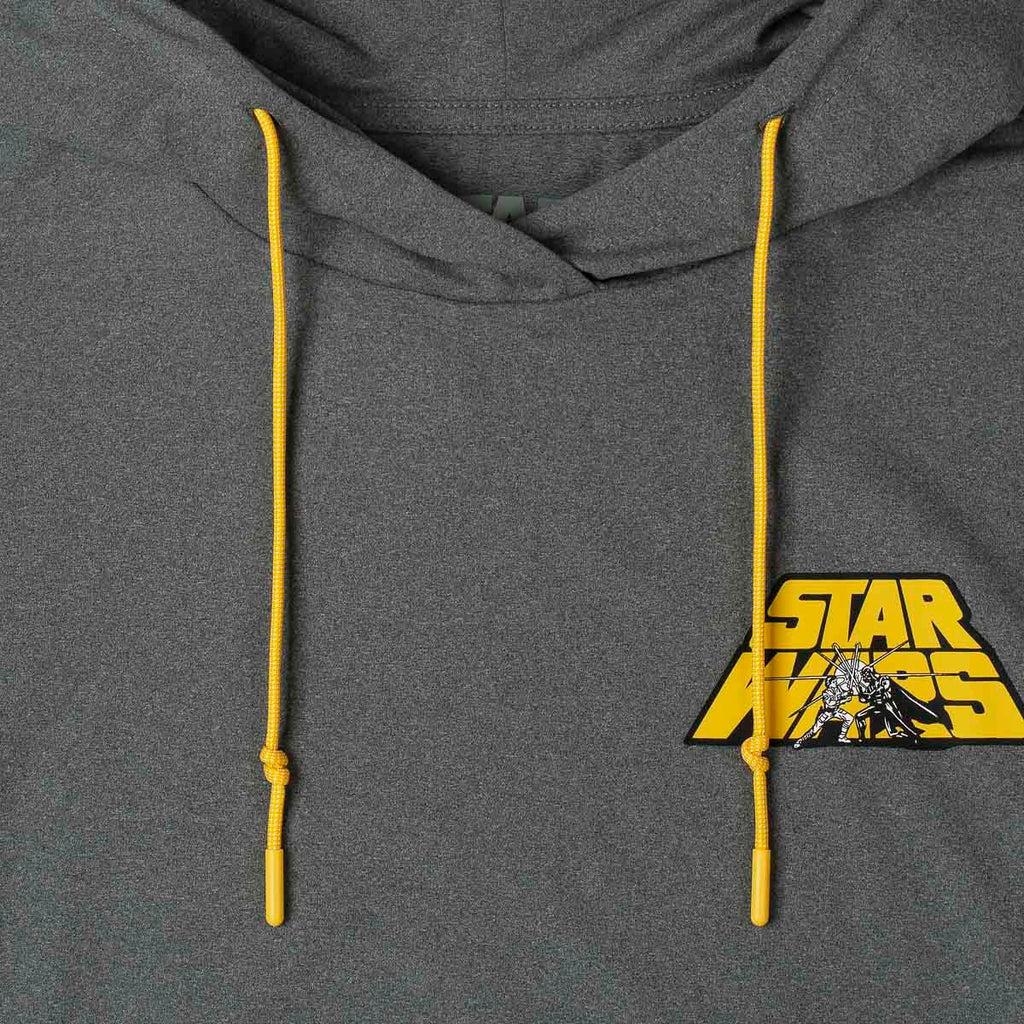 RSVLTS Old School Duel Performance Hoodie in Gray — detail 5