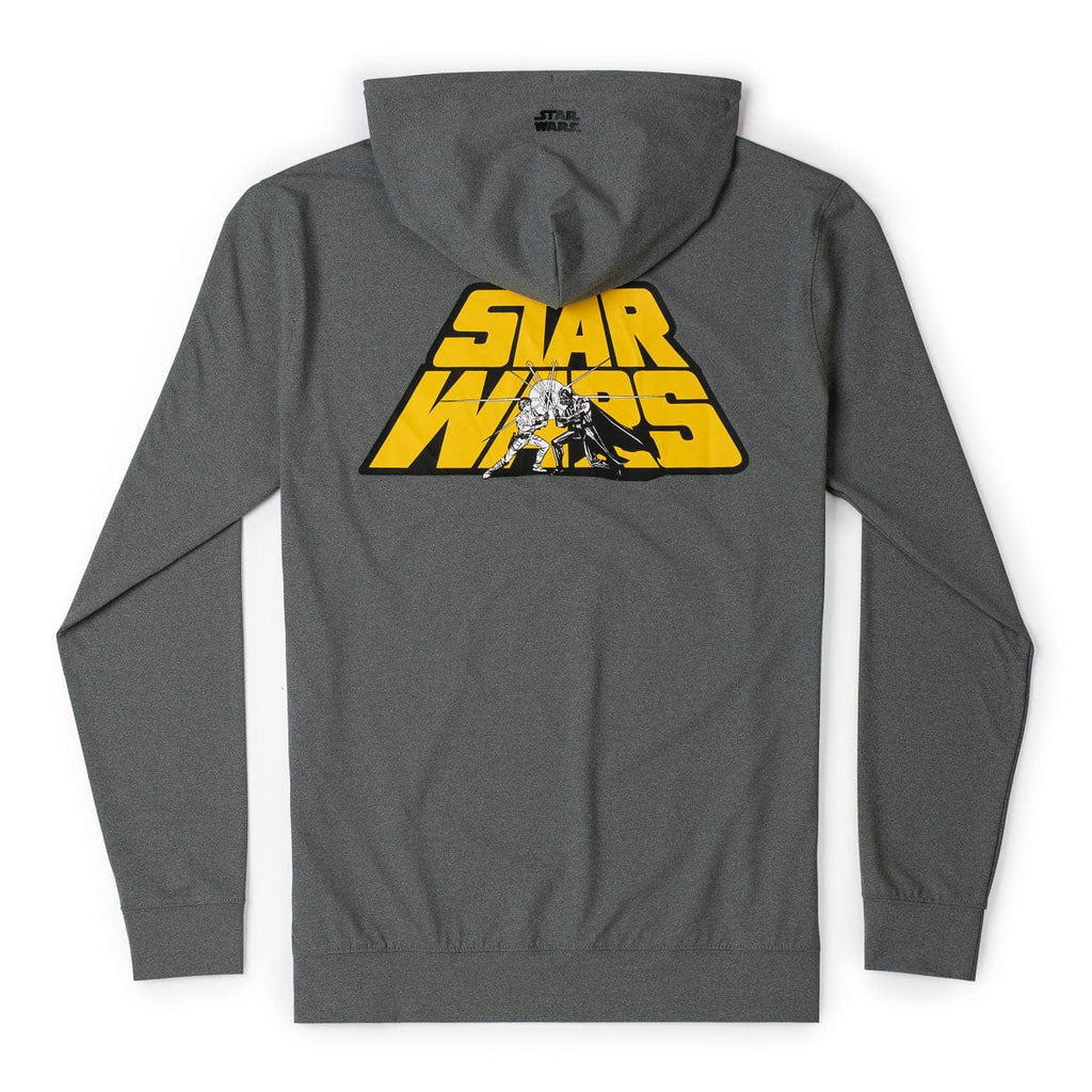 RSVLTS Old School Duel Performance Hoodie in Gray — detail 4