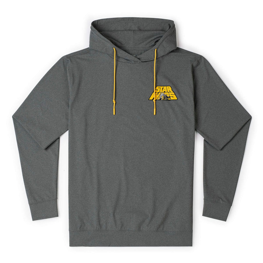 RSVLTS Old School Duel Performance Hoodie in Gray — detail 2