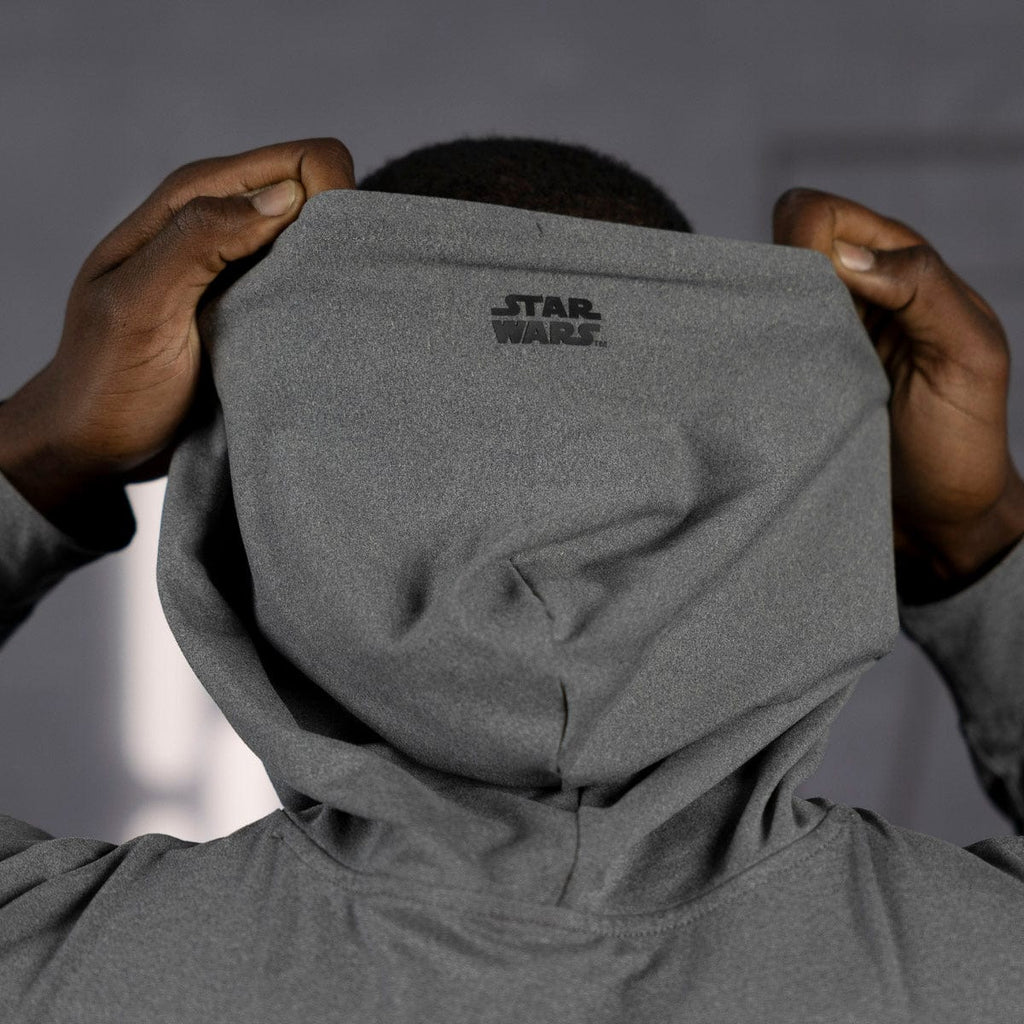RSVLTS Old School Duel Performance Hoodie in Gray — detail 6