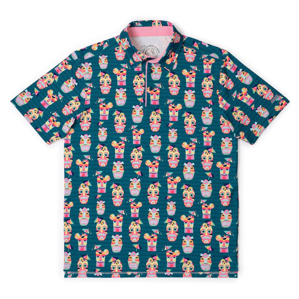 RSVLTS Tipsy Tiki All-Day Polo — front view