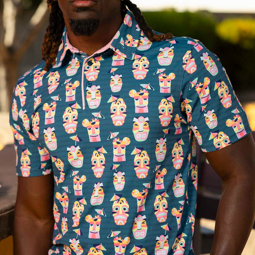 RSVLTS Tipsy Tiki All-Day Polo — detail 5