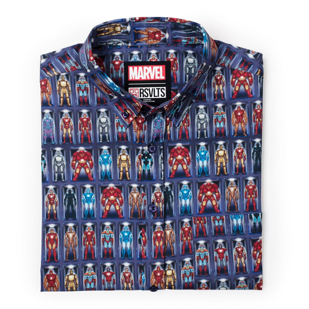 RSVLTS Hall of Armor KUNUFLEX Short Sleeve Shirt in Multicolor — detail 11