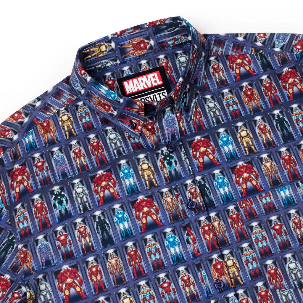 RSVLTS Hall of Armor KUNUFLEX Short Sleeve Shirt in Multicolor — detail 10