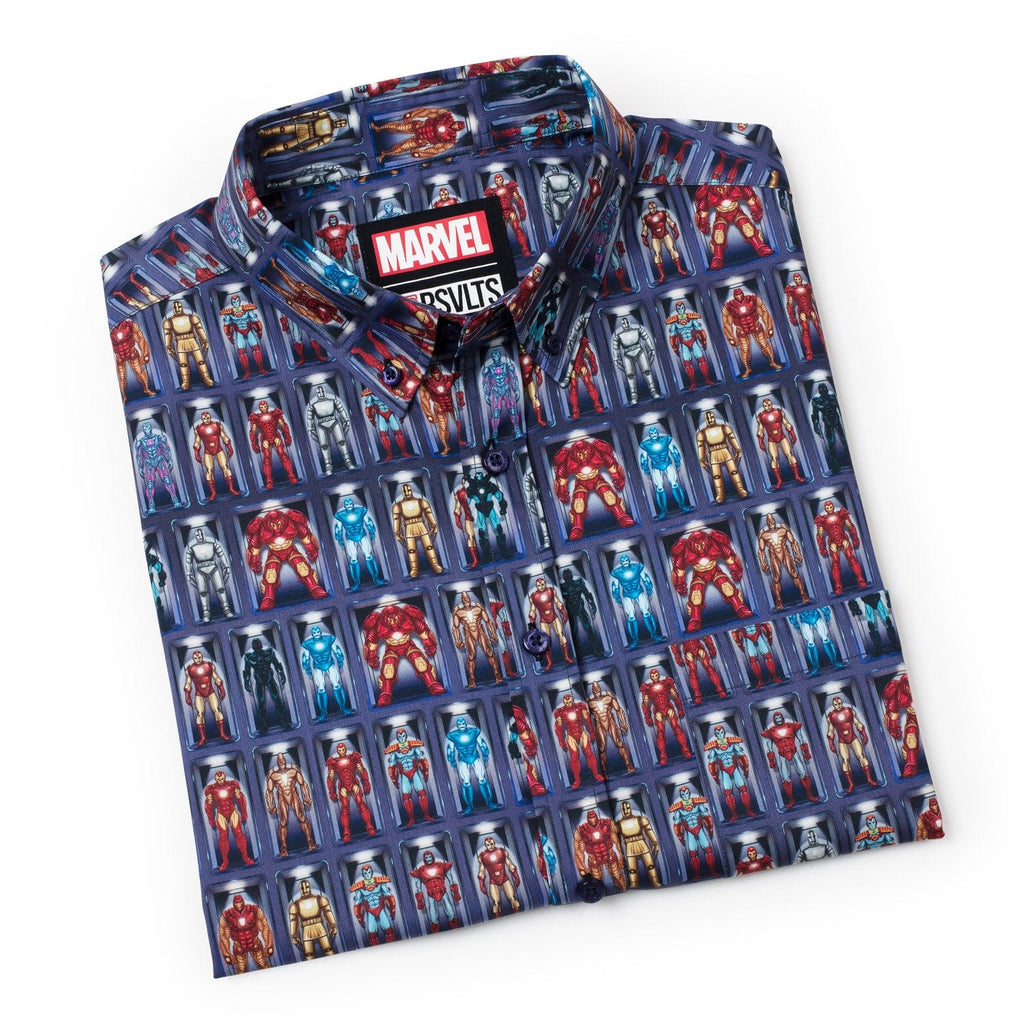 RSVLTS Hall of Armor KUNUFLEX Short Sleeve Shirt in Multicolor — detail 12