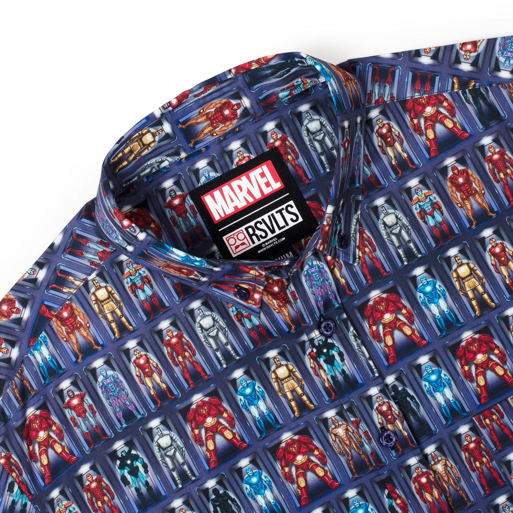 RSVLTS Hall of Armor KUNUFLEX Short Sleeve Shirt in Multicolor — detail 8