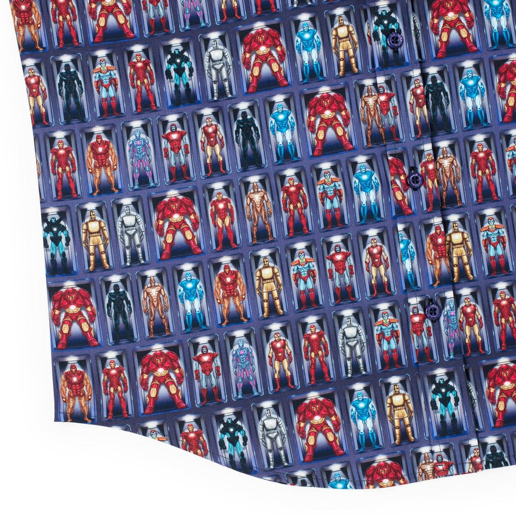 RSVLTS Hall of Armor KUNUFLEX Short Sleeve Shirt in Multicolor — detail 9