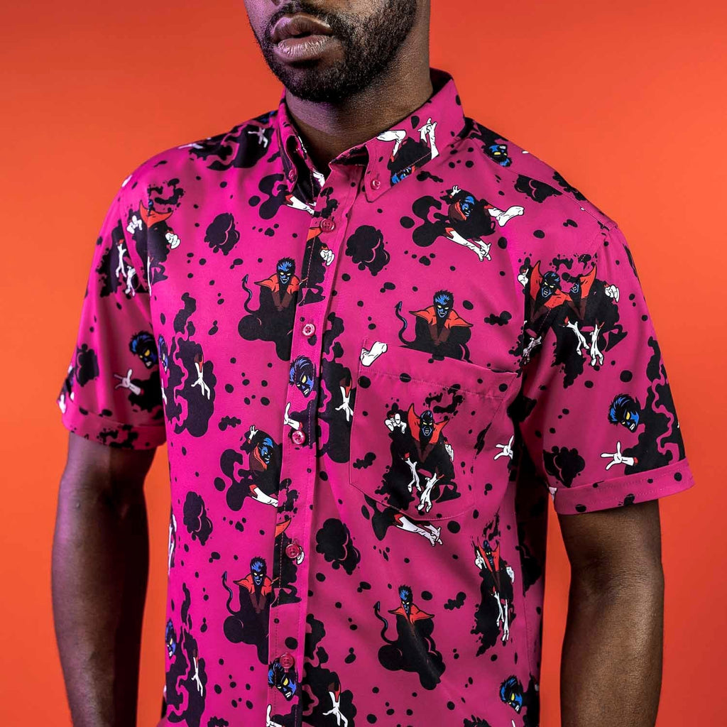 RSVLTS BAMF! KUNUFLEX Short Sleeve Shirt — front view
