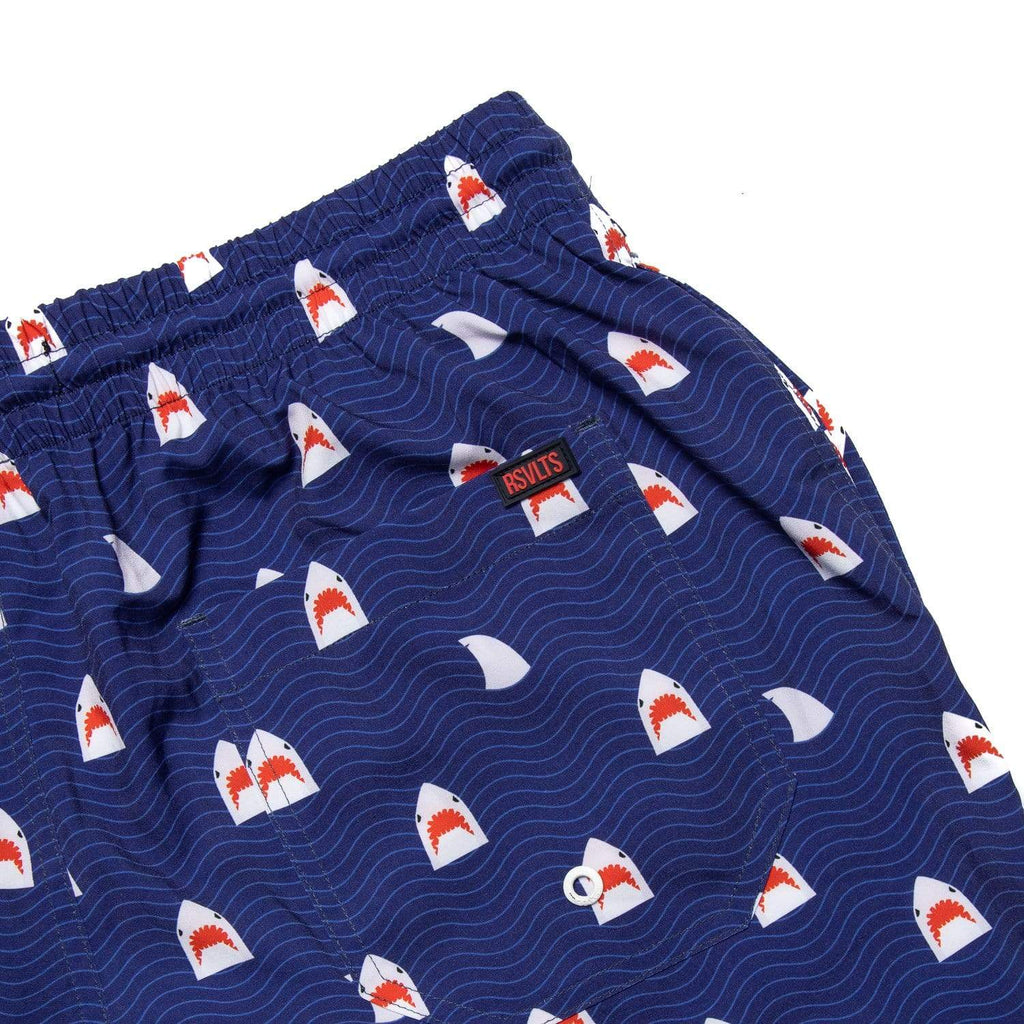 RSVLTS Chomp Swimwear in Blue — detail 4
