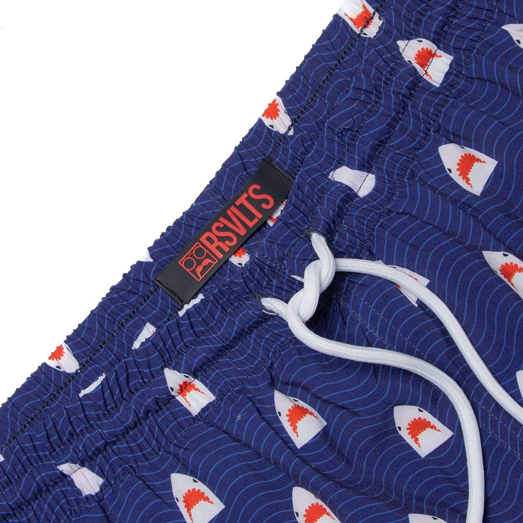 RSVLTS Chomp Swimwear in Blue — detail 3