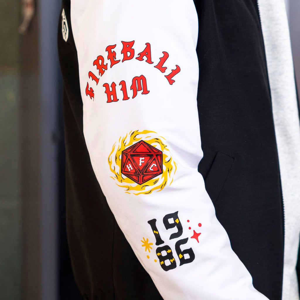 RSVLTS Class of ’86 Reversible Bomber Jacket in Multicolor — detail 5