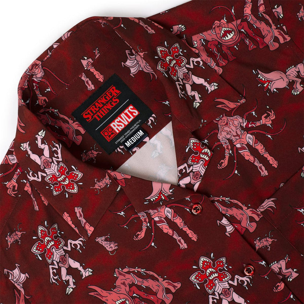 RSVLTS Vecna and Friends Women's KUNUFLEX Short Sleeve Shirt in Brown — detail 5