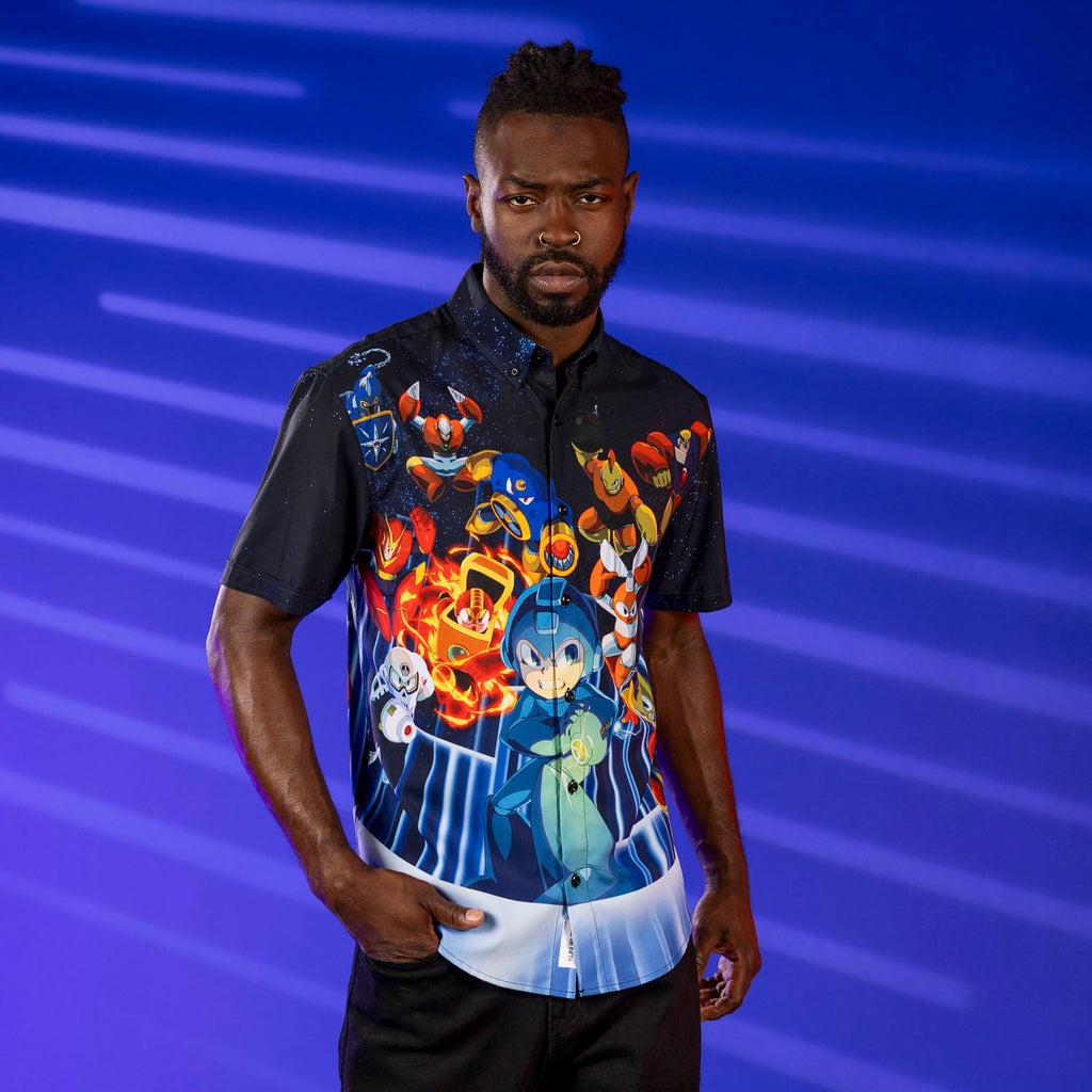 RSVLTS Powered Up KUNUFLEX Short Sleeve Shirt in Multicolor — detail 3