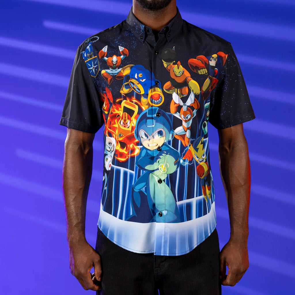 RSVLTS Powered Up KUNUFLEX Short Sleeve Shirt in Multicolor — detail 5