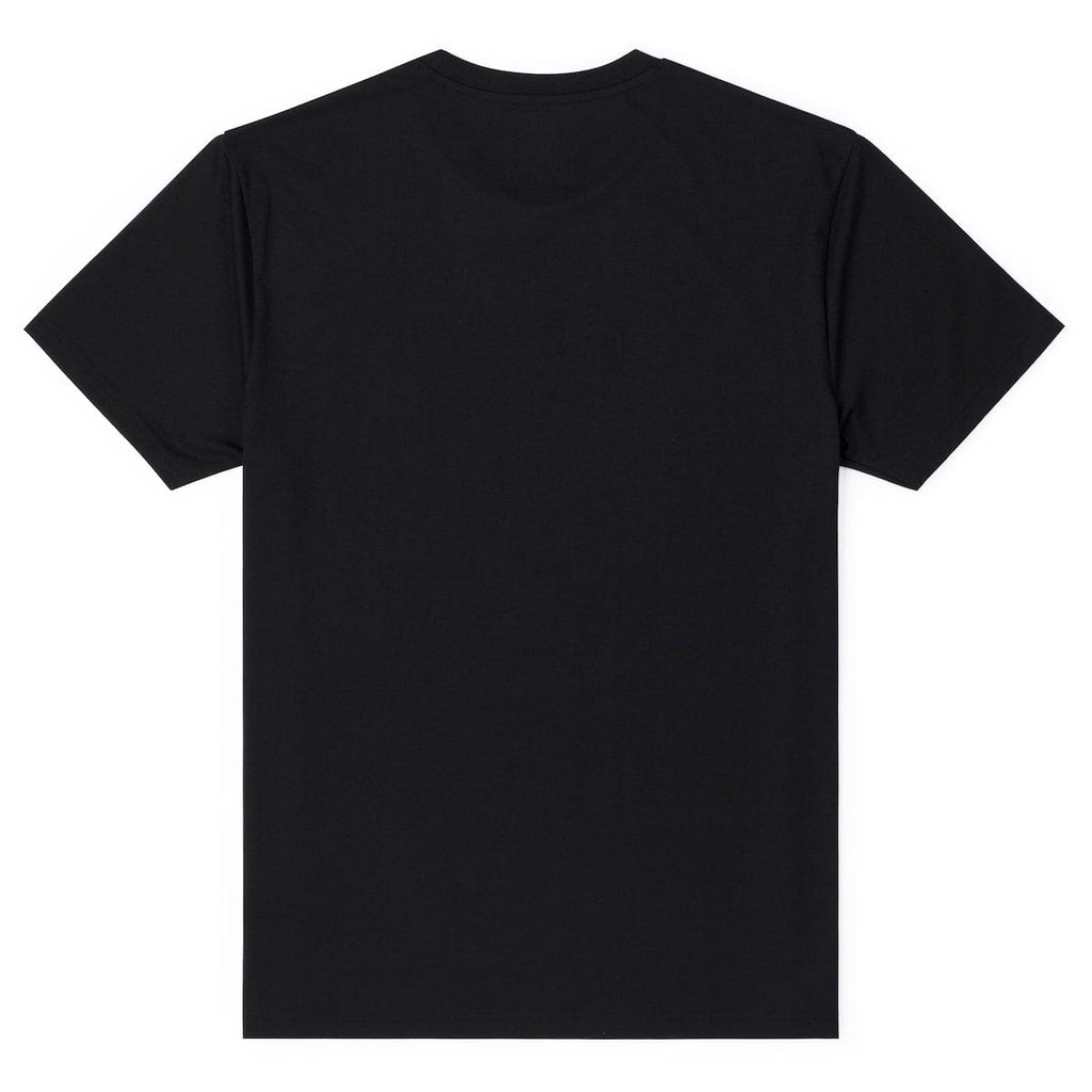 RSVLTS Silent. Unseen. Unstoppable. Crewneck Tee in Black — detail 4