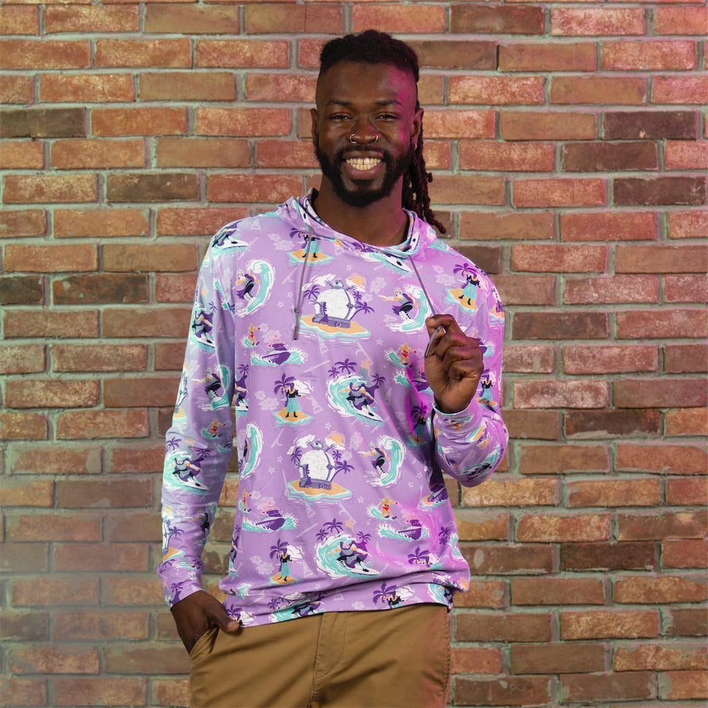 RSVLTS Shredder Shreds Performance Hoodie in Purple — detail 2