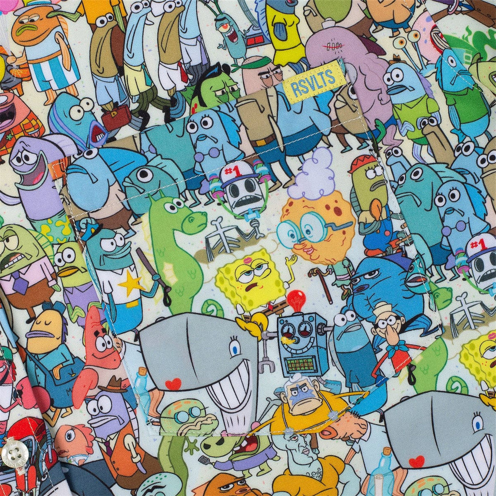 RSVLTS Welcome to Bikini Bottom KUNUFLEX Short Sleeve Shirt — detail 8