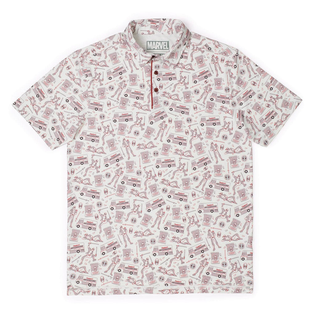 RSVLTS Chips and Chimi All-Day Polo in Red — detail 8