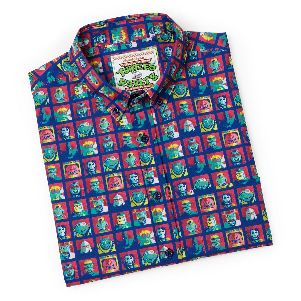 RSVLTS Dimension X-cellent KUNUFLEX Short Sleeve Shirt in Blue — detail 10