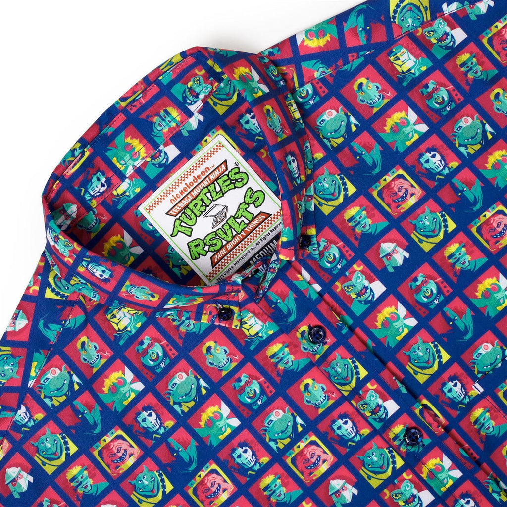 RSVLTS Dimension X-cellent KUNUFLEX Short Sleeve Shirt in Blue — detail 7