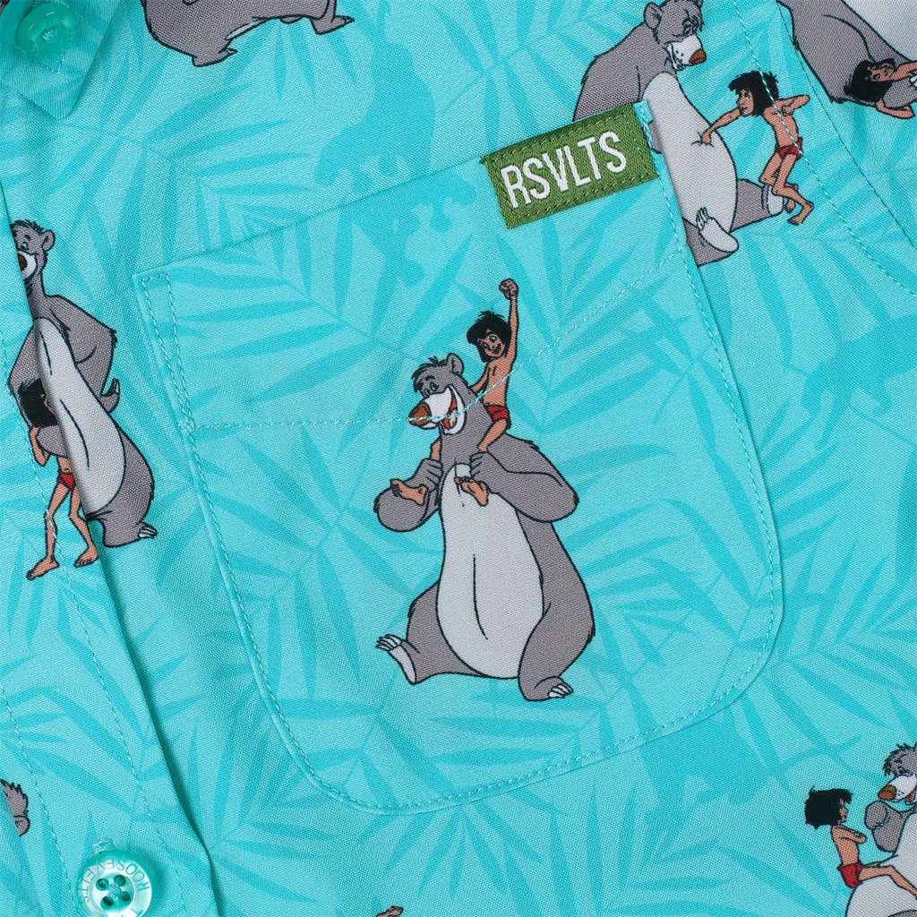 RSVLTS Bare Necessities Preschool KUNUFLEX Short Sleeve Shirt in Blue — detail 3