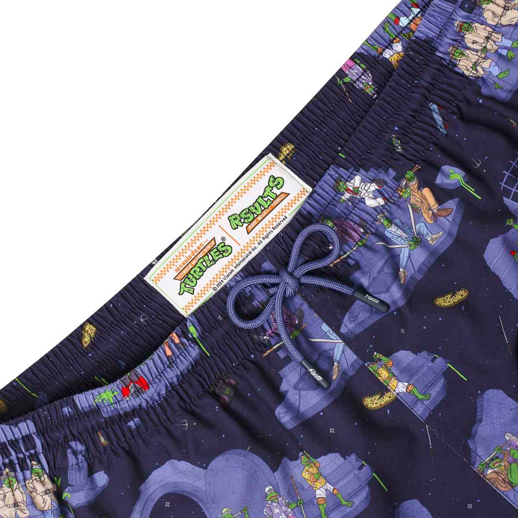 RSVLTS IncogNinja Hybrid Shorts in Blue — detail 3