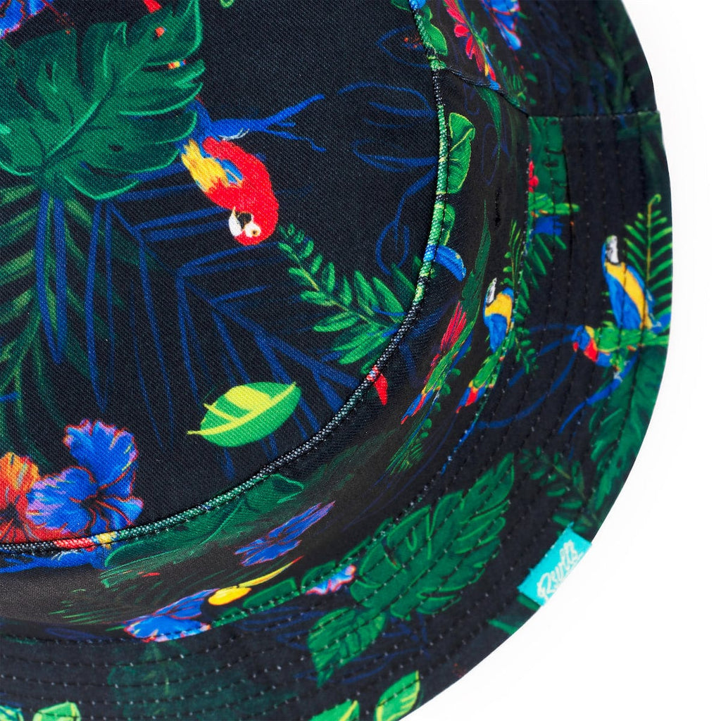 RSVLTS Two Tickets to Parrotise Bucket Hat in Black — detail 6