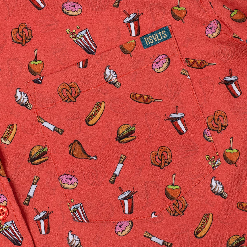 RSVLTS Park Bites KUNUFLEX Short Sleeve Shirt — detail 2