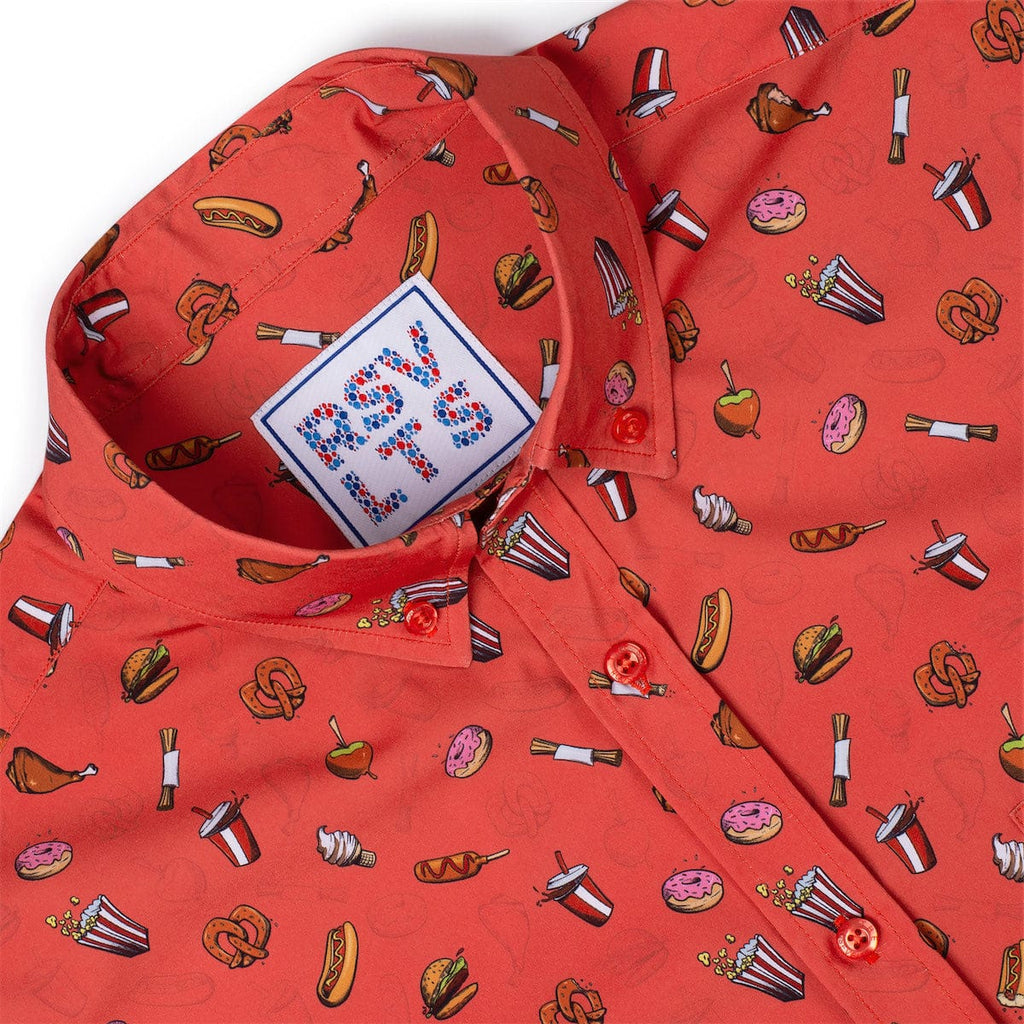 RSVLTS Park Bites KUNUFLEX Short Sleeve Shirt — detail 4