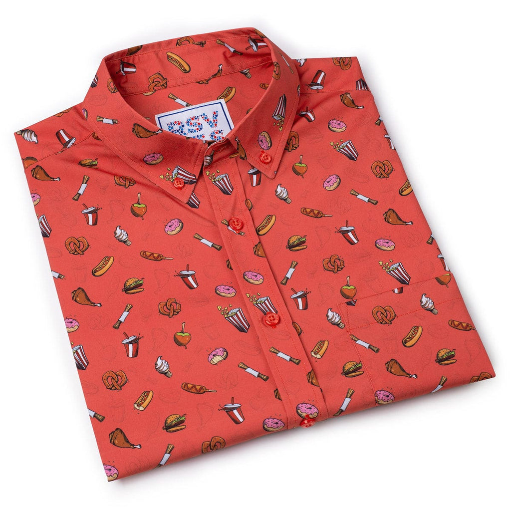 RSVLTS Park Bites KUNUFLEX Short Sleeve Shirt — detail 6