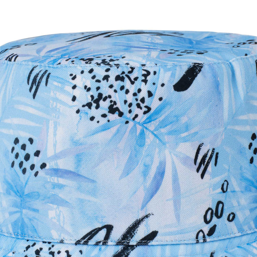 RSVLTS Blueberry Bomb Blast Bucket Hat in Blue — detail 4