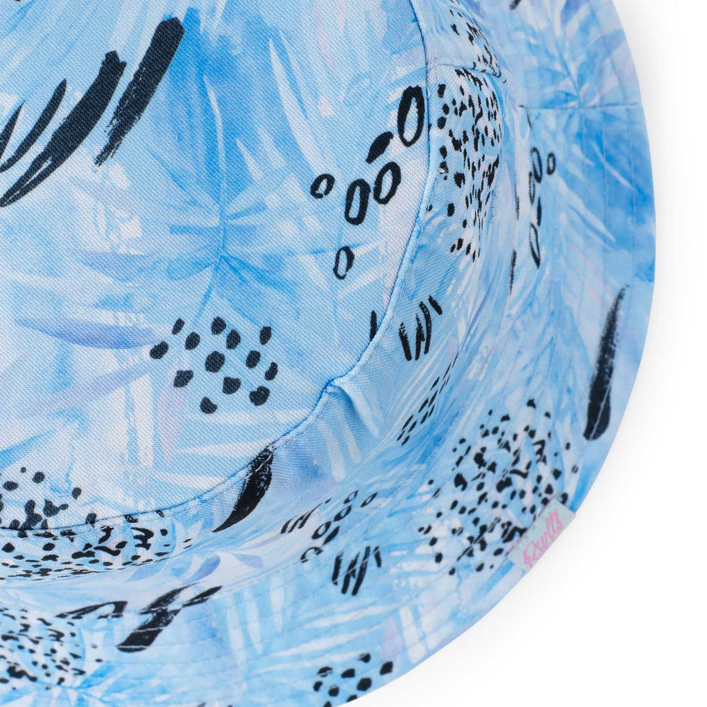 RSVLTS Blueberry Bomb Blast Bucket Hat in Blue — detail 5