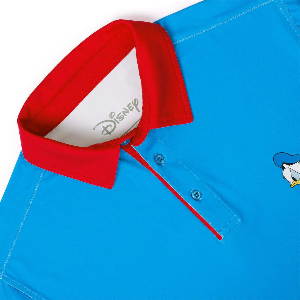 RSVLTS Donald Duckin’ It All-Day Polo in Blue — detail 3