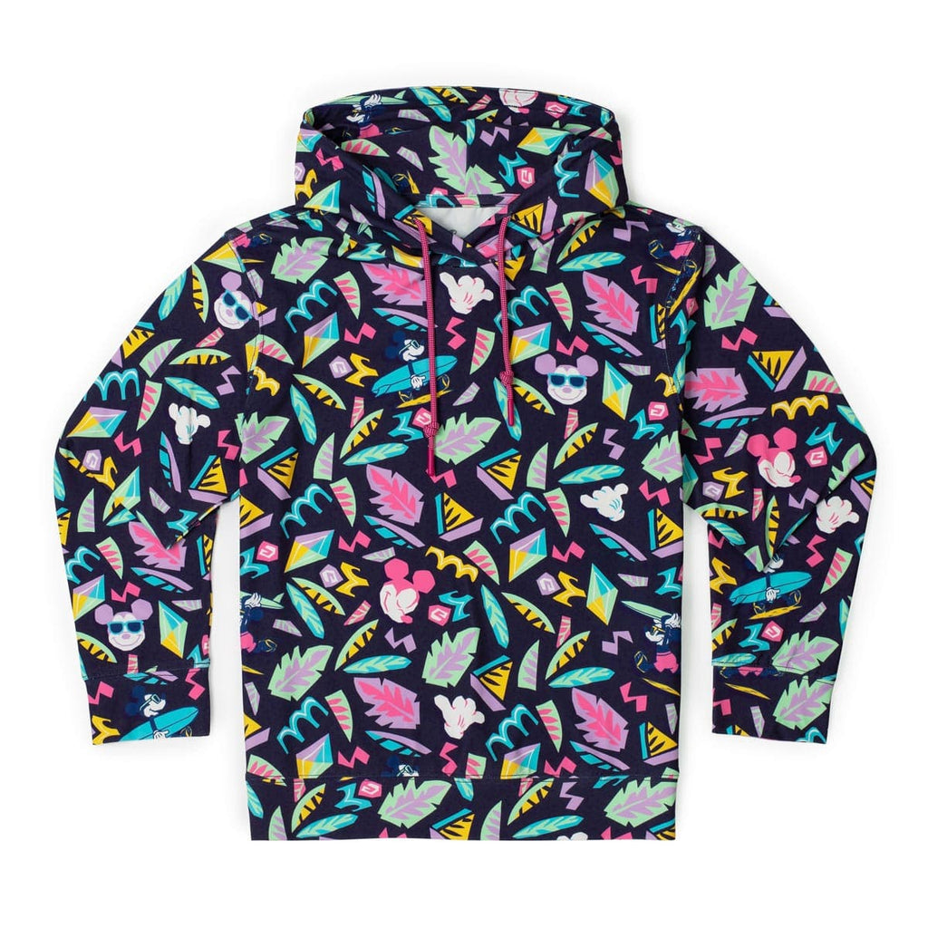 RSVLTS Surfin' Mickey Youth Performance Hoodie — front view
