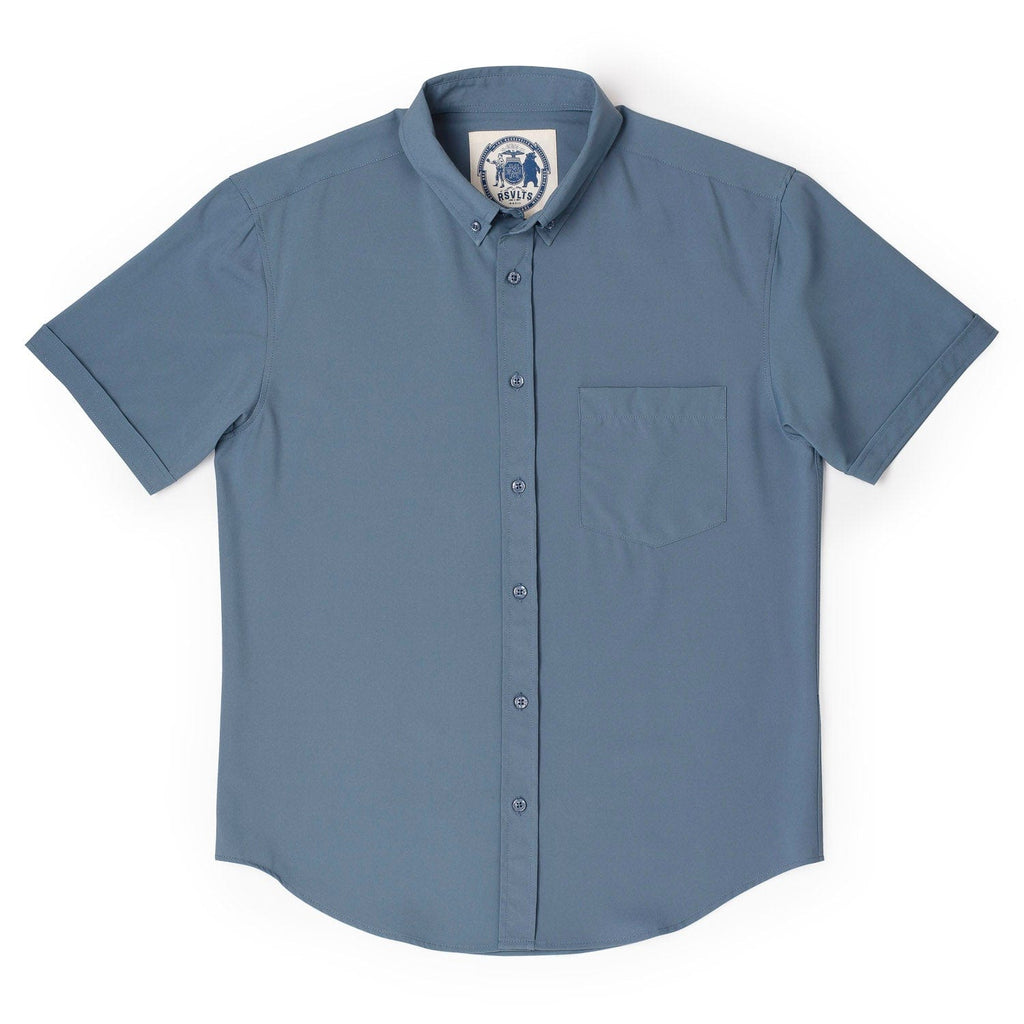RSVLTS Summer Storm KUNUFLEX Short Sleeve Shirt — detail 6