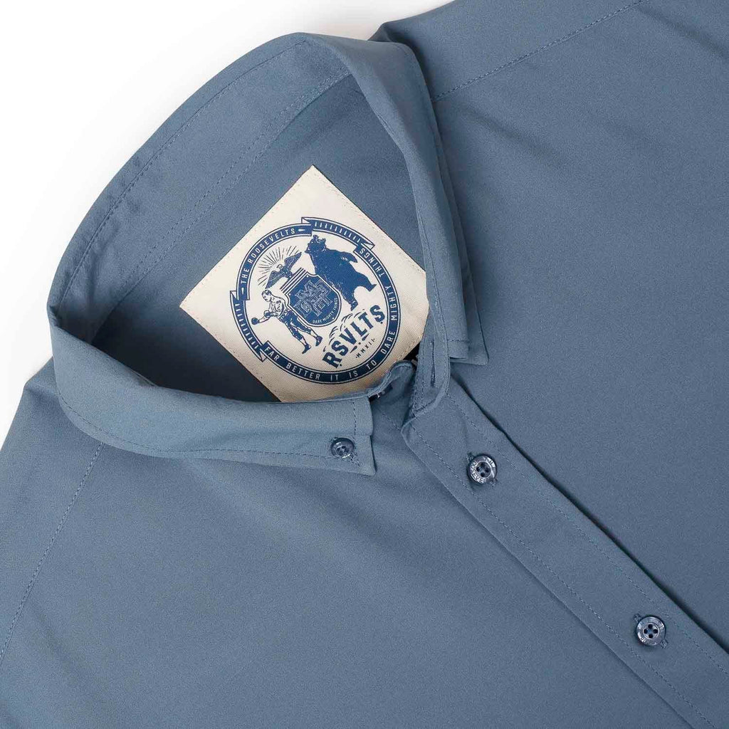 RSVLTS Summer Storm KUNUFLEX Short Sleeve Shirt — detail 7