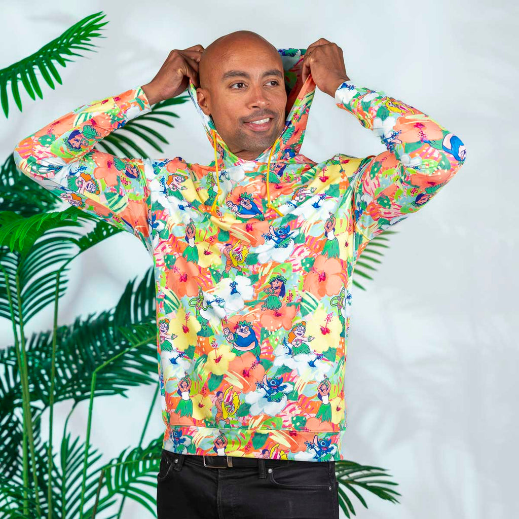 RSVLTS Let’s Dance Performance Hoodie in Multicolor — detail 4