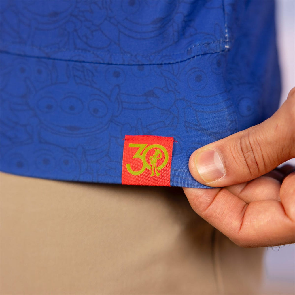 RSVLTS The Crane Escape (Dark Blue) Quarter Zip in Blue — detail 8
