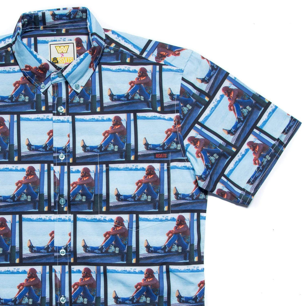 RSVLTS Deep Thoughts KUNUFLEX Short Sleeve Shirt — front view