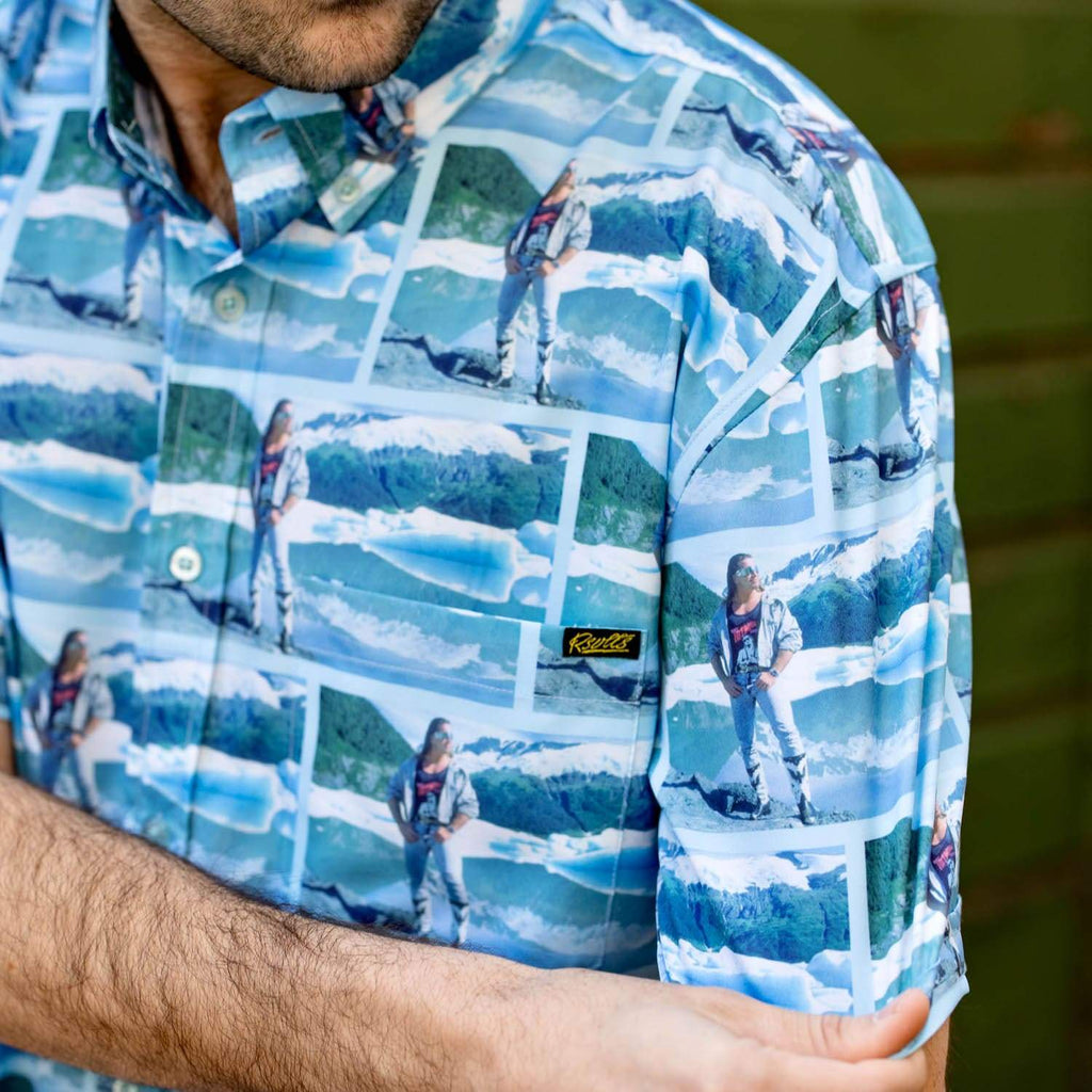 RSVLTS Deep Thoughts KUNUFLEX Short Sleeve Shirt — detail 6