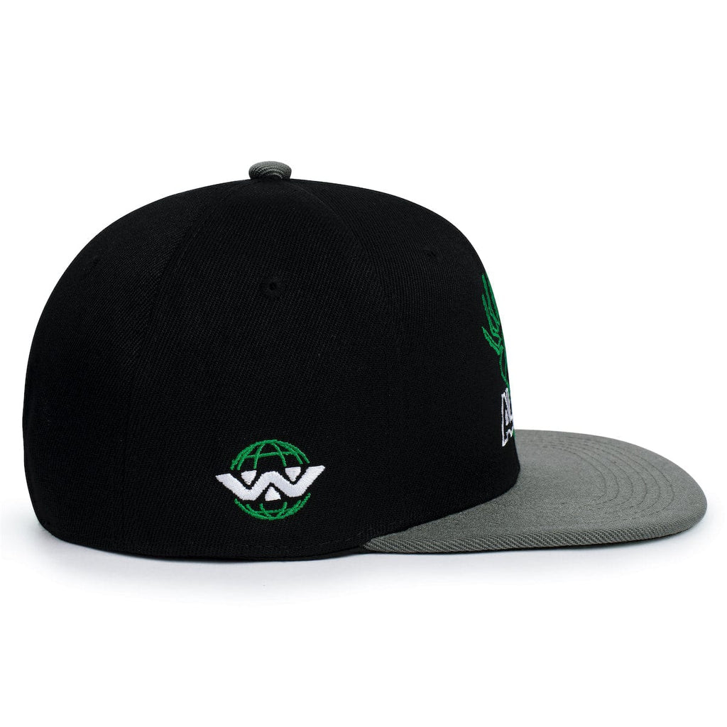 RSVLTS Head Hugger TLB Hat in Black — detail 6