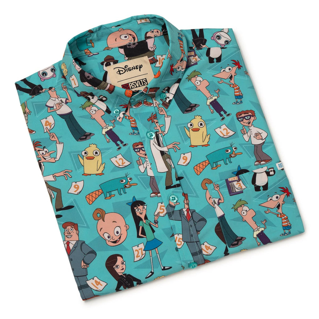 RSVLTS Citizens of Danville KUNUFLEX Short Sleeve Shirt in Green — detail 8