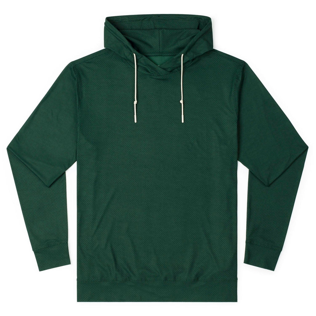 RSVLTS Dotted Forest Dynamite Performance Hoodie in Green — detail 2