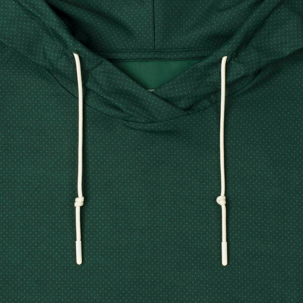 RSVLTS Dotted Forest Dynamite Performance Hoodie in Green — detail 4