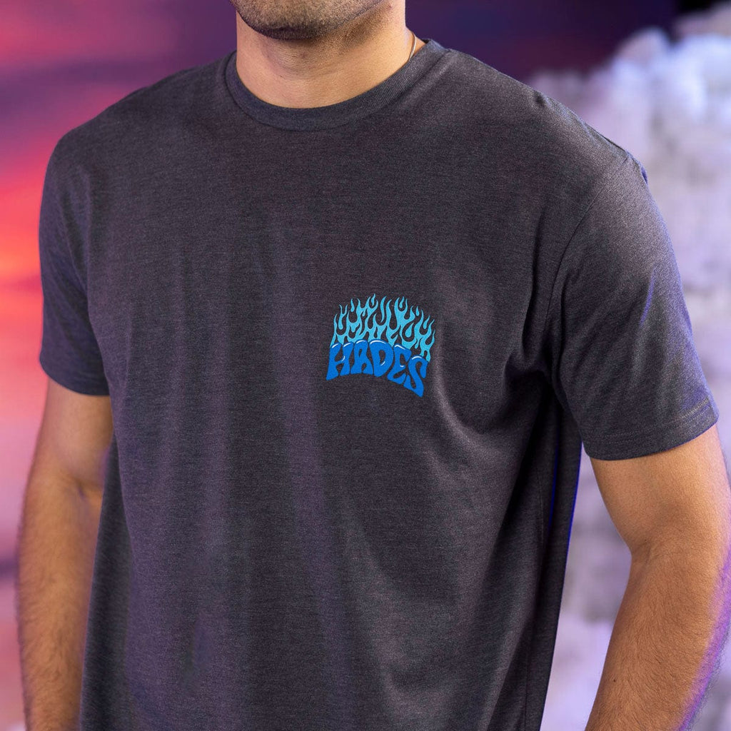 RSVLTS Heated Hades Crewneck Tee in Gray — detail 7