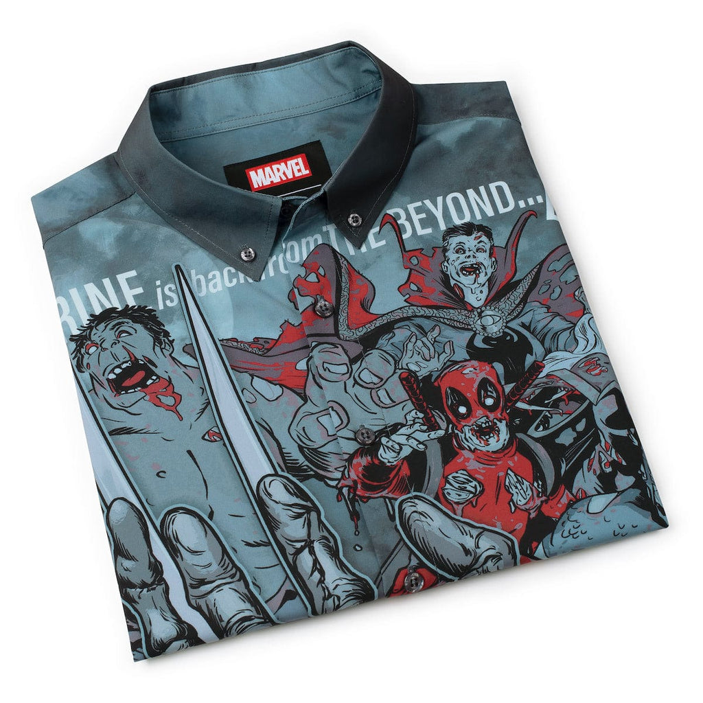 RSVLTS The Hunger Returns! KUNUFLEX Short Sleeve Shirt in Multicolor — detail 8