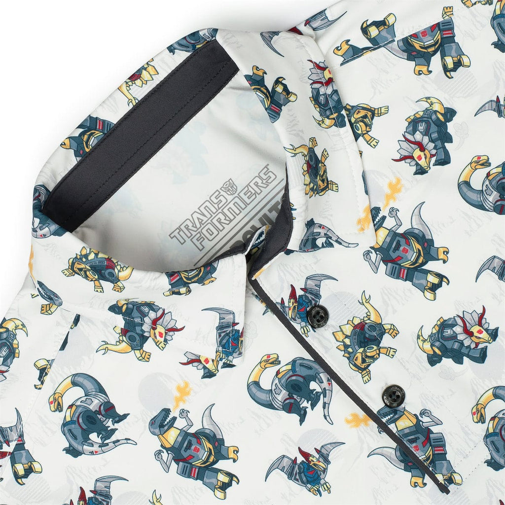 RSVLTS Dino Might All-Day Polo in Gray — detail 7