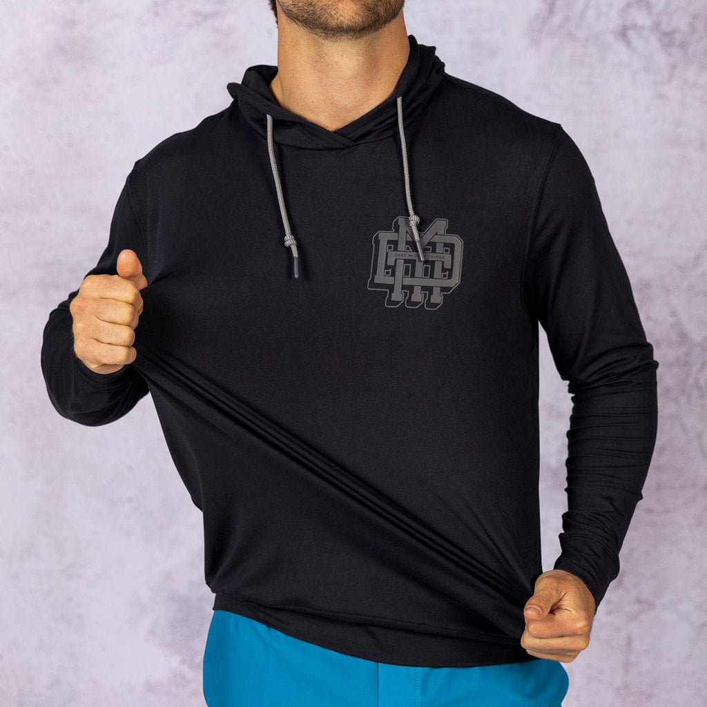 RSVLTS The Monogram (Black) Performance Hoodie — detail 5