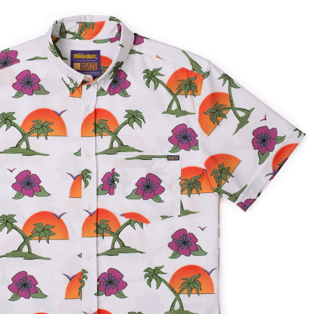 RSVLTS The Wembley KUNUFLEX Short Sleeve Shirt in Multicolor — detail 5