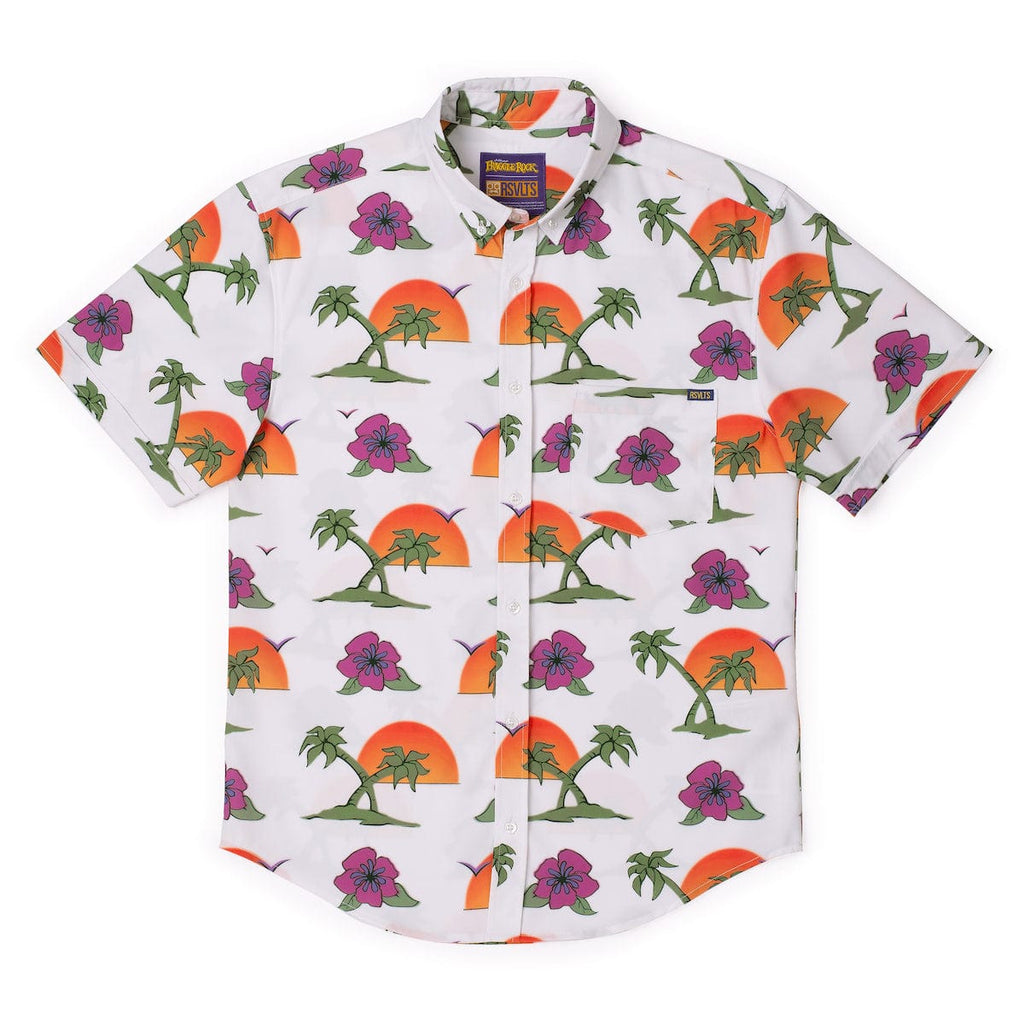 RSVLTS The Wembley KUNUFLEX Short Sleeve Shirt in Multicolor — detail 6